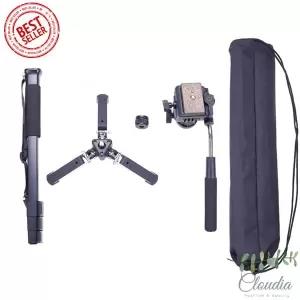 Generic VCT-288 Camera Monopod Holder with Fluid Pan Head