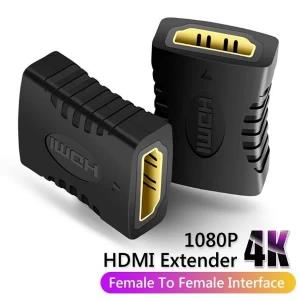 HDMI Adapter HDMI Female to Female F/F Coupler Extender