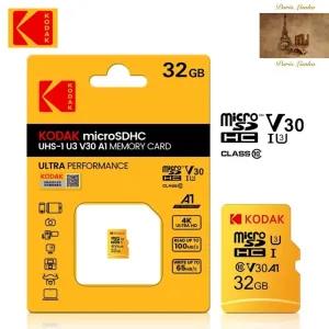 Kodak microSDHC 32GB UHS-I U3 V30 A1