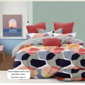 Mia Bedsheets / Bedsheet With 2 Pillow Covers (90 x 100)