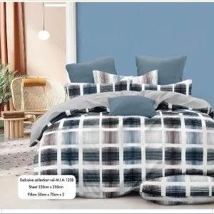 Mia Bedsheets / Bedsheet With 2 Pillow Covers (90 x 100)