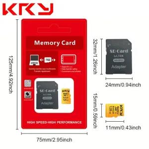 Micro Memory SD TF Card U3 64GB SD Card SD/TF Flash Card 64G