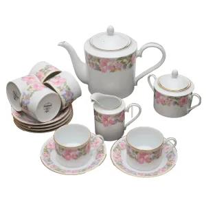 NORITAKE - GM9601 Gold Mark 17pc Tea Set