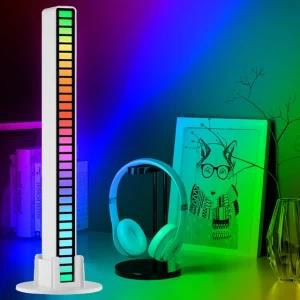 RGB Voice Control Synchronous Rhythm Light Very Popular
