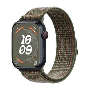 Stonet Y3 Smartwatch with Olive Green Nylon Strap