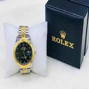Two Tone Mens And Boys Casual Rolex Gold /Twotone/Silver Wa