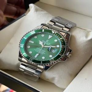 Silver New Mens And Boys Casual Rolex Silver Submariner Wat