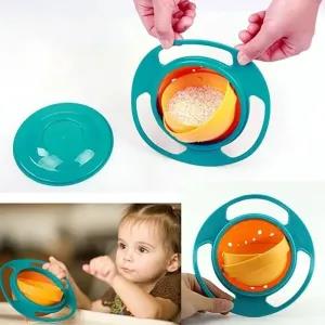 Kids Magic Feeding Lunch Bowl Universal 360 Rotate Magi