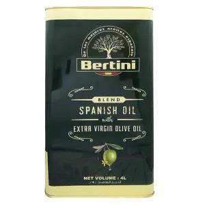 Bertini Spanish Oil with Extra Virgin Olive Oil Tin 4 Liter