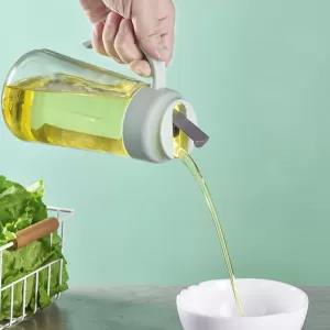 Lovwish Glass Seasonings Cooking Oil Bottle 650ml