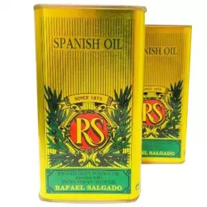 Olive Oil Tin Refined Olive Pomance Oil Blended With Extra V