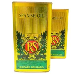 Olive Oil Tin Refined Olive Pomance Oil Blended With Extra Vrigin Olive Oil (Product Of Spain)