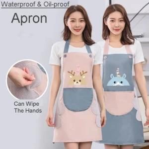 Waterproof And Oil-proof Apron For Cooking Adults