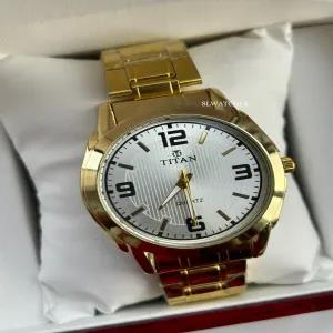 Gold Mens Casual GoldWatch