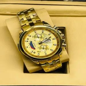 GOLD Mens Casual Wristwatch