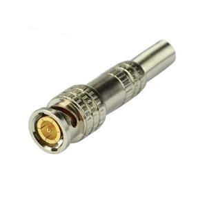 Metal Steel Male Jack Connector Plugs for CCTV Camera