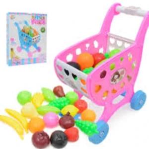 Generic Children's Shopping Cart 40 Pcs Play Set