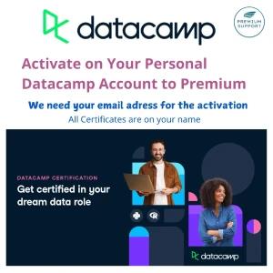 DataCamp 1 Year Subscription on your mail