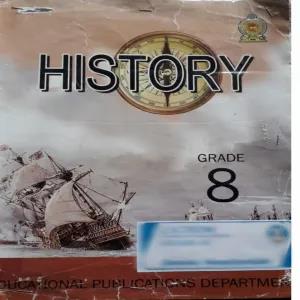 Educational Publication Department G-8 History English Medium Book