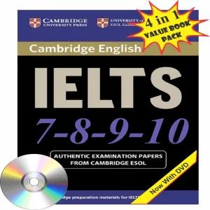 IELTS 7,8,9,10 Bundle Book with DVD