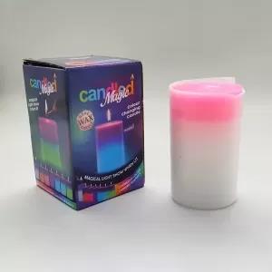 Mood Magic Colour Changing Wax Candles Romantic Real Flame with