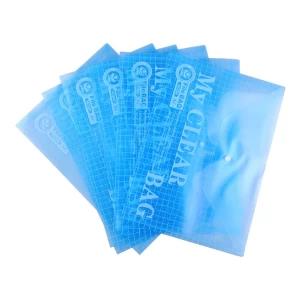 My Clear Bag Transparent Folder for Office 12 PCS