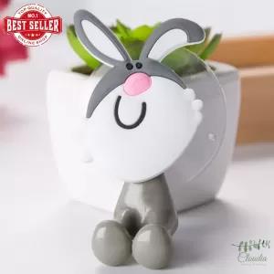 Rabbit Claudia Lovely Cute Creative Animal Design Wall Mount