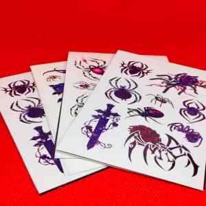 Small Black 23 Temporary Tattoo Sticker Animal Special Desig