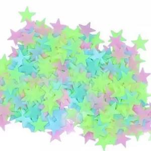 Stars Glow In Dark Light Emitting Star Sticker 200pcs