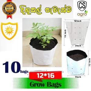 UV Treated grow bags 12X16 inch 10 PCS
