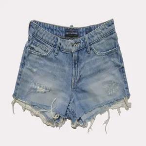 Lucky Brand Blue Mid-Rise Cut Off Shorts