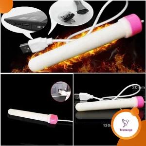 USB Heating Bar Sex Toys Vagina Warmer Torch Adult