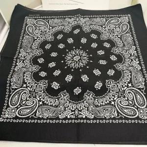 Fashion 100% Cotton Bandana Square Scarf 55cm*55cm