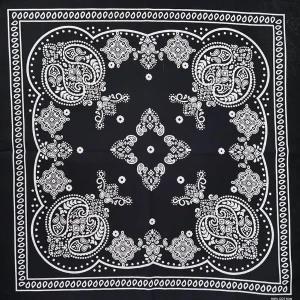 Fashion 100% Cotton Bandana Square Scarf 55cm*55cm