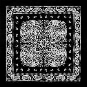 Fashion 100% Cotton Bandana Square Scarf 55cm*55cm