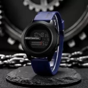 Generic Smart LED Digital Rubber Strap Wrist Watch