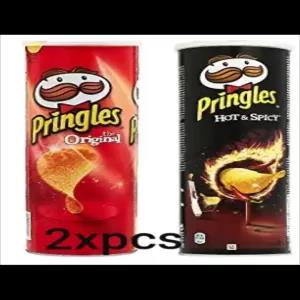 Buy 2 Pringles Potato Chips Combo (Orginal & Hot Spicy 165