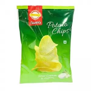 CHHEDAS Potato Chips Sour Cream & Onion, 45g x3pcs