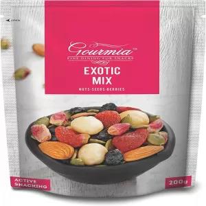 Gourmia Exotic Mix Nuts Seeds Berries Active Snacking 200g