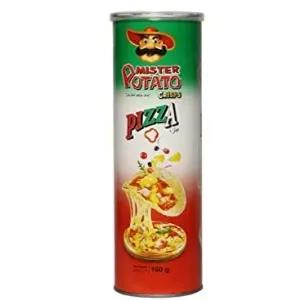 Mister Potato Crisps Potato Chips, Pizza Cheesy Sweetty Made