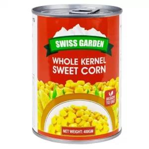 Swiss Garden Whole Kernel Sweet Corn 400g