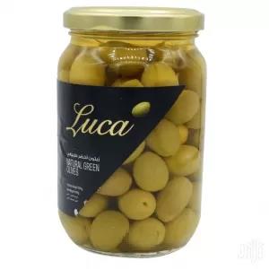 Wadi Food Natural Green Olives - 360g