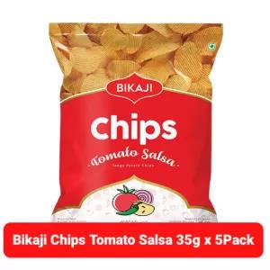 Bikaji Chips Tomato Salsa Potato Chips 35g x5Pcs