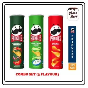 Pringles Chips Flavours 3 Combo Pack