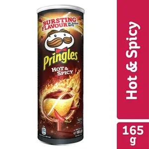 Pringles Hot & Spicy Chips (165g)
