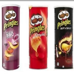 Pringles Potato Chips Combo (Hot Spicy, Orginal and Barbeque