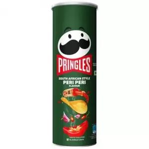 Pringles Potato Chips - Peri Peri Flavoured, Crunchy, Crispy