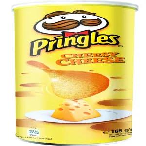 Pringles Potato Crisps Cheesy Cheese Flavor 165g