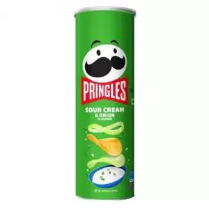 Pringles Sour Cream & Onion Chips 107g