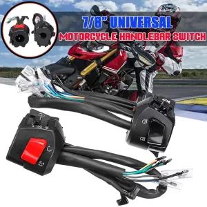 Super Quality 22mm 7/8" Motorcycle Handlebar Electrical Star